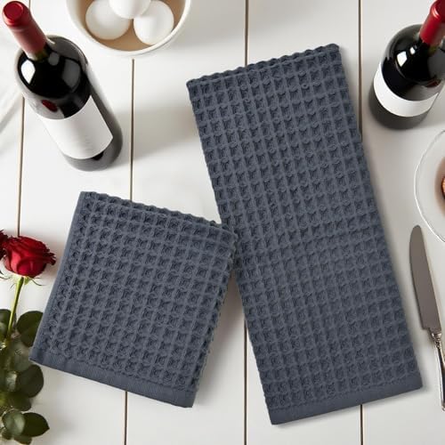 Jacquotha Waffle Hand Towels for Bathroom 2-Piece - Image 7