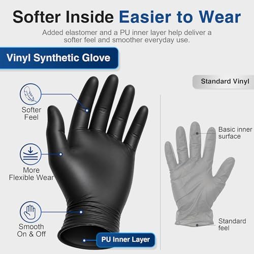 Schneider Medical Nitrile/Vinyl Blend Exam Gloves - Image 3
