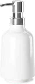 Umbra Step Soap Pump, Refillable Hand Soap Dispenser, 13 OZ, glossy finish by Umbra