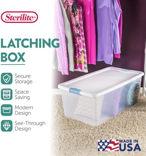 Sterilite Latching Box with Lids - Image 3