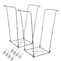 Stargarden 2 Pack Trash Bag Holder, Metal Garbage Bag Holder | Leaf Bag Holder by Stargarden