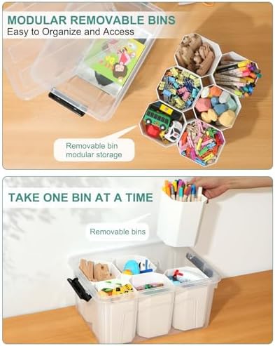 EOENVIVS Clear Storage Bins - Image 4