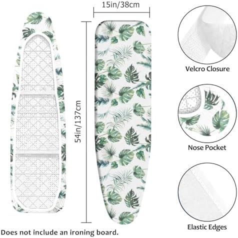 Padded Ironing Board Cover, 15 * 54 in Standard Size Ironing Board Covers - Image 2