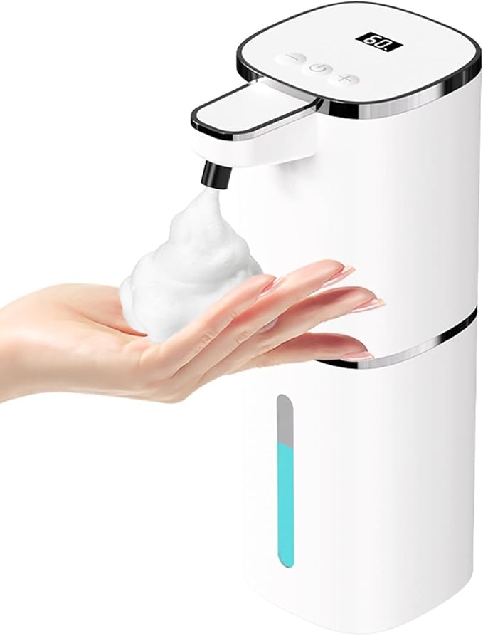 OHIFAST Automatic Foaming Soap Dispenser Touchless, USB Rechargeable Smart Hand by OHIFAST