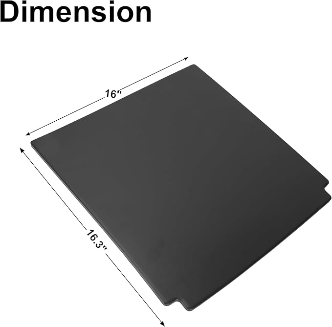 Crafted Glazed Baking Pizza Stone for Weber Crafted Frame Kit,Genesis E/S 325/335/435,EPX-335,EX-325S Series,Replacement Part for Weber 7671 SmokeFire EX4/EX6/EPX4/EPX6