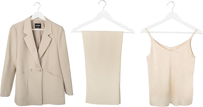 Amazon Basics Wood Suit Clothes Hangers - Image 4