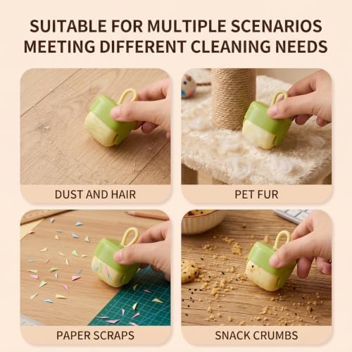 Mini Lint Roller 2 Pack Washable Reusable Pet Hair Remover - Image 2