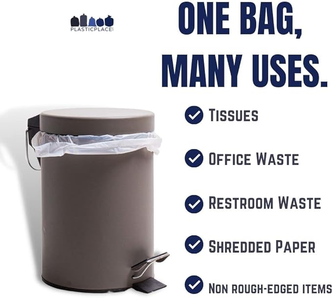 Plasticplace 12-16 Gallon Recycling Trash Bags - Image 4