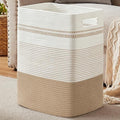 80L Large Cotton Rope Laundry Basket by SIXDOVE