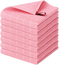 Homaxy 100% Cotton Terry Kitchen Dish Cloths, 7 Pack by Homaxy