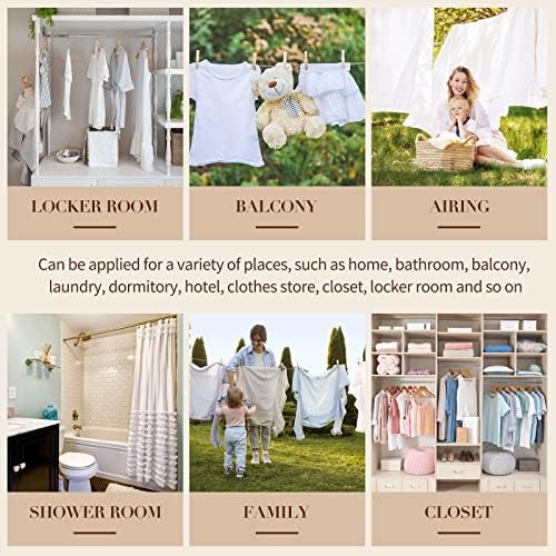 Eccliy 2 Pcs Canvas Clothes Pin Bag, Clothespin Holder Outdoor - Image 5