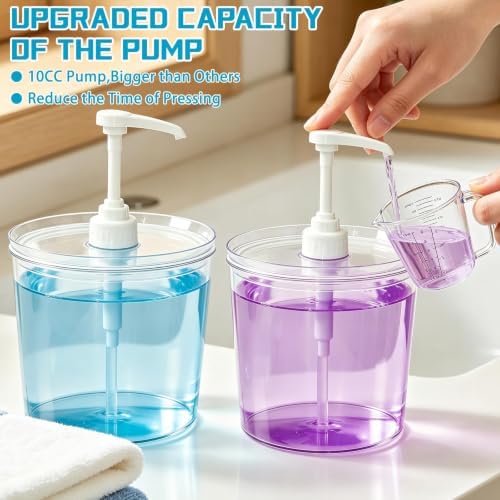 2Pc 108oz Laundry Room Organization and Storage Container - Image 3