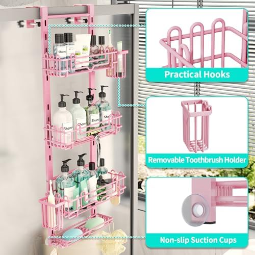 HapiRm Hanging Shower Caddy Organizer - Image 3