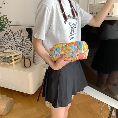 Pencil Case Office College School Storage Bag Pouch Holder Box Organizer Makeup - Image 6