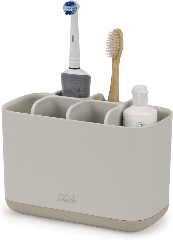 Joseph Joseph EasyStore Matte Finish Large Toothbrush Caddy Small by Unknown