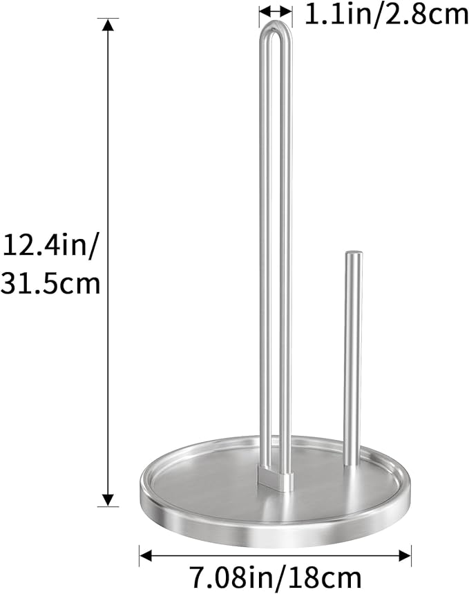 STWWO Paper Towel Holder Countertop - Image 5