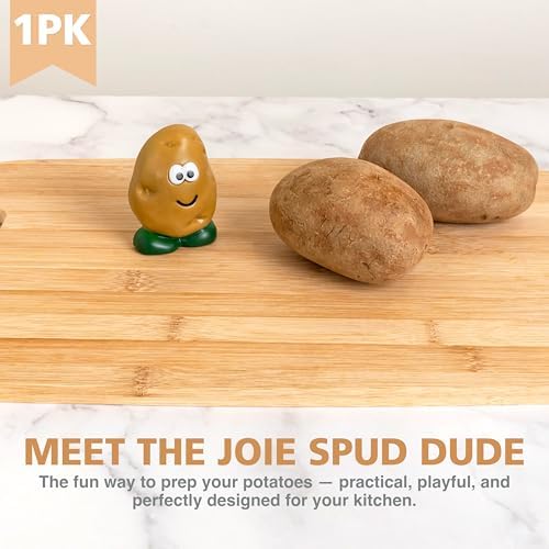 Joie Spud Dude Potato Brush, Compact Handheld Produce Scrubber - Image 2