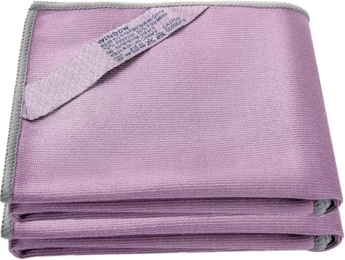 ΝοɾԝехMicrofiber Window Cleaning Cloths, Glass Cleaning Cloth by POURASINDO
