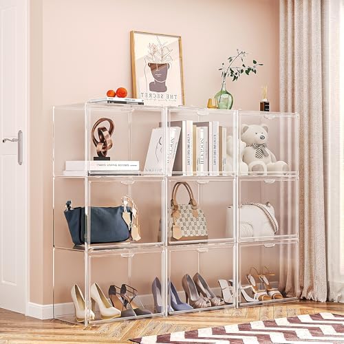 15.75''x11.81''x9.84'' XX-Large Clear Shoe Storage Boxes - Image 4