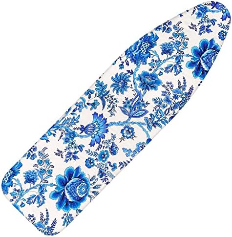 Ironing Board Cover and Pad 15x54 Inch Standard Ironing Board Cover by MEMEATY