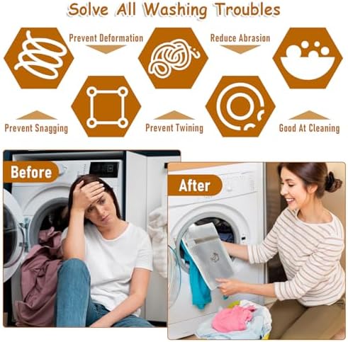 3 PCS Delicate Laundry Bag, Mesh Bags - Image 4