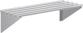 AmGood 14 in. x 36 in. NSF Stainless Steel Tubular Wall Shelf | Heavy-Duty Metal Shelving for Appliances & Equipment | Ideal for Kitchen, Restaurant, Garage, Laundry, Utility Room