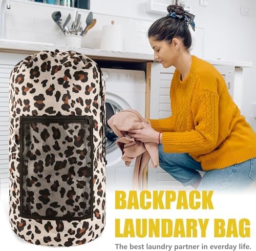 Olosar Laundry Bag Backpack, Dirty Clothes Travel Bag - Image 3