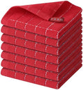 Homaxy 100% Cotton Terry Kitchen Dish Cloths, 7 Pack by Homaxy