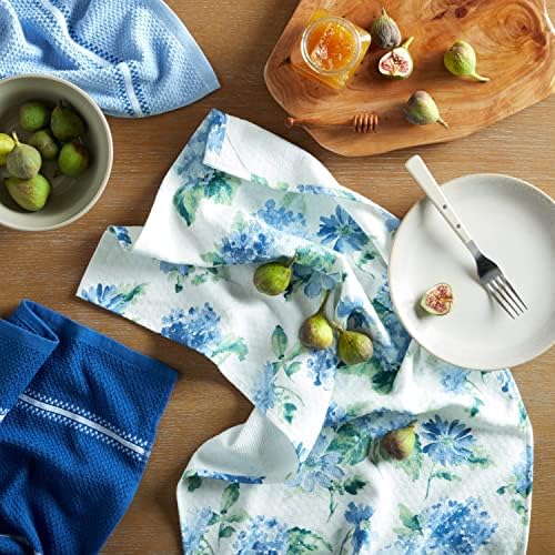 Martha Stewart Amber Floral Kitchen Towel Set 4-Pack - Image 2