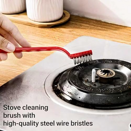 Crevice Cleaning Brush Set, Kitchen Sink Dead Corner, Window Gap, Floor Brush - Image 4