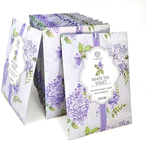 White Tea & Violet Scented Sachets by Unknown
