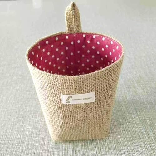 Hanging Basket, 6 Pack Hanging Wall Baskets, Storage Bag - Image 4