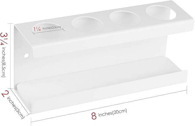 Wall Mounted Electric Toothbrush Holder, 4 Slots Stand - Image 3