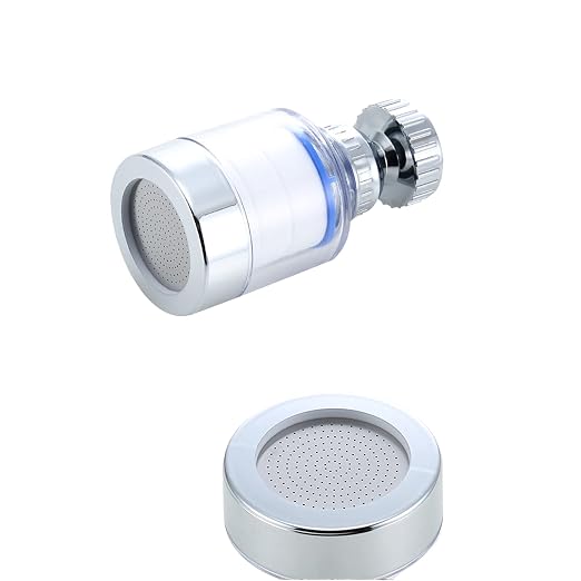 Sink Water Faucet Filter, 360-Degree Rotating Faucet Filter Water Purifier - Image 3