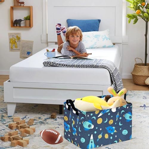 Baby Waterproof Storage Basket Toys Organizer Nursery Bins - Image 4