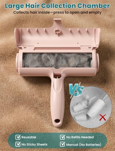 DELOMO Pet Hair Remover Roller, Reusable Lint Roller - Image 6