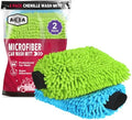 AIDEA Car Wash Mitt Microfiber, Car Wash Brush by AIDEAHOME