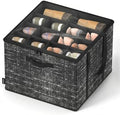SONGMICS Shoe Organizer for Closet, Fabric Bins, Fits up to 16 Pairs by Unknown