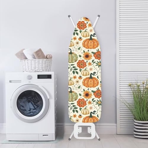 Fall Ironing Board Cover and Pad Pumpkin Sunflower Soft Ironing Pad - Image 3