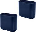 iDesign Small Slim Plastic Bathroom Trash Can by iDesign