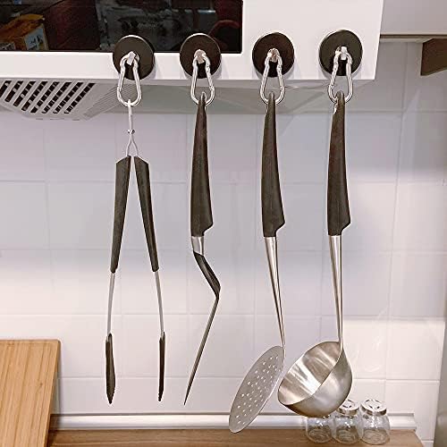 WELLZEER Magnetic Hooks 170lbs Heavy Duty Black Magnet Hooks - Image 7