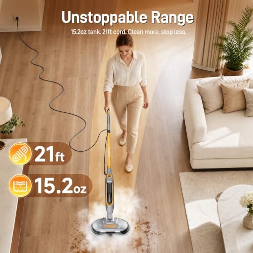 Steam and Scrub Mop, Steam Mop - Image 5