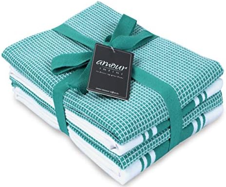 AMOUR INFINI Cotton Kitchen Towels by AmourInfini