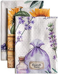 Maison d' Hermine Kitchen Towels Set of 3 Reusable 100% Cotton 27.50" x 20" by MaisondHermine