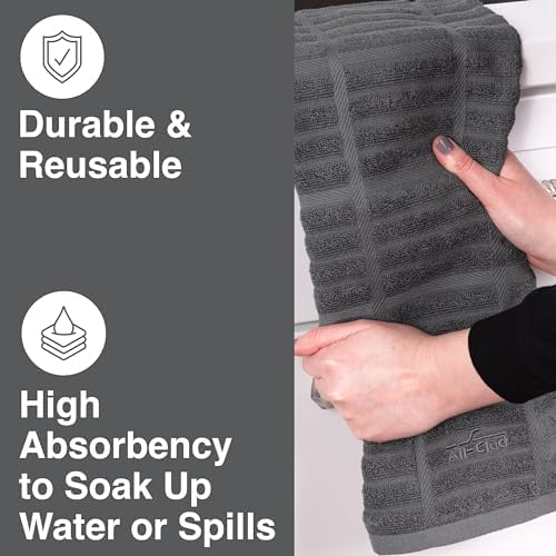 All-Clad Solid Kitchen Towel: Highly Absorbent, Super Soft Long Lasting - Image 3