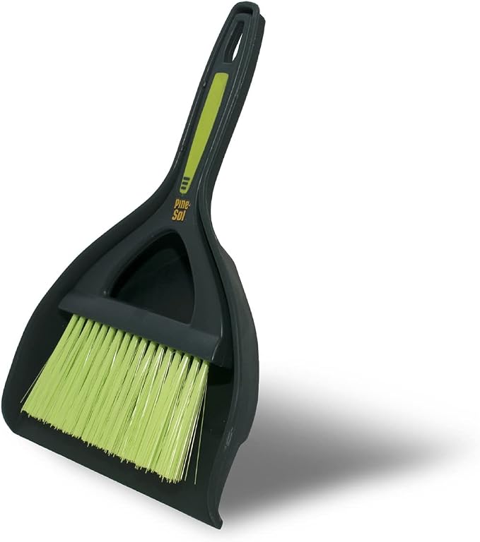 Pine-Sol Mini Dustpan and Brush Set | Nesting Snap-On Design | Portable - Image 5