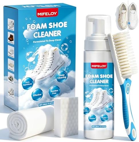 Shoe Cleaner 8.12 oz – Sneaker Cleaner Foam by Mifeloy