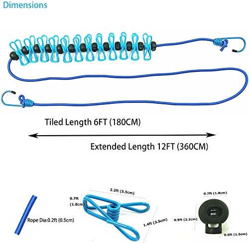 Adjustable Elastic Clothesline - Image 3