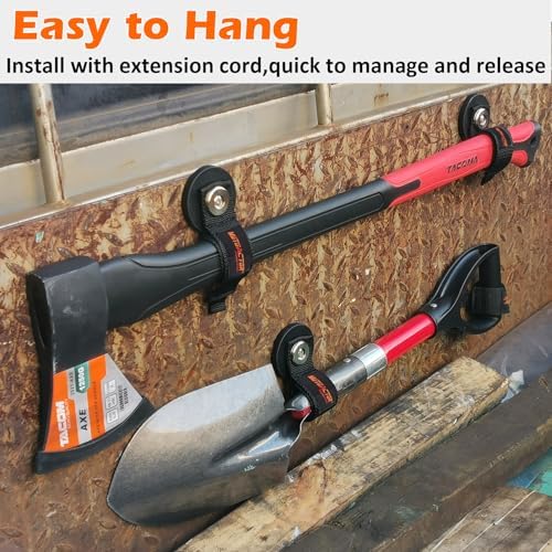 MUTUACTOR 2packs Magnetic Hooks Heavy Duty, Strong Magnet Garage Hook Large - Image 6