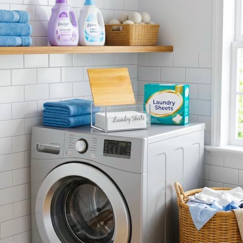 Acrylic Laundry Detergent Sheets Holder - Image 6